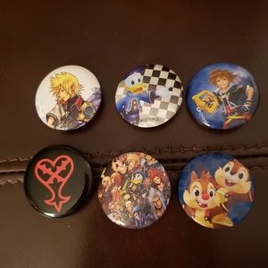 Disney Kingdom Hearts Pins (LOT)